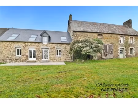 maison rénovée + ancienne maison + (granges  écurie  étable) les pas-pontorson (50) en bai