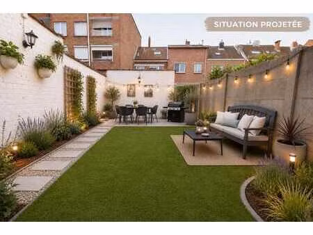 maison en bon état - 4ch - jardin - véranda