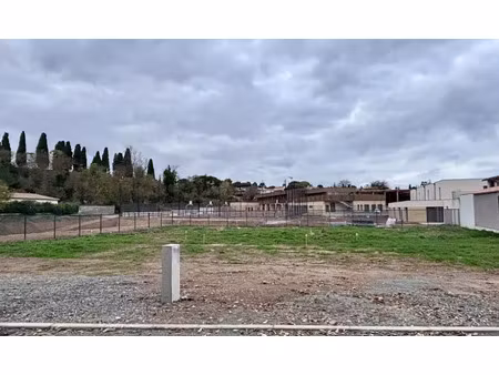 vente terrain 278 m² à maraussan (34370)  90 000 €
