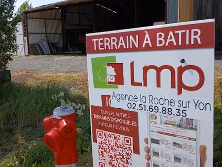 vente terrain 645 m² à saligny (85170)  86 000 €