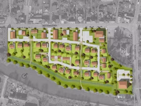 vente terrain 501 m² à courchelettes (59552)  98 700 €