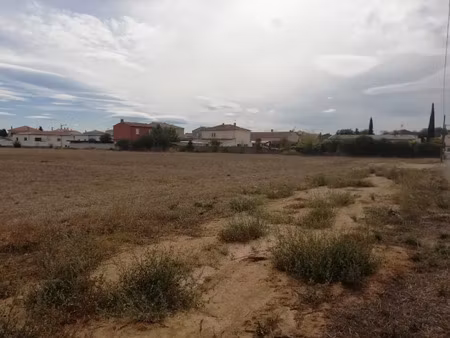 vente terrain 368 m² à lignan-sur-orb (34490)  136 000 €