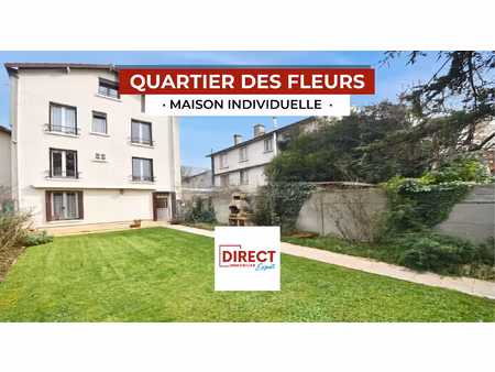 maison 6 pièces de 120m2 avec jardin