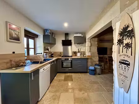 a vendre  maison de caractère t3 à saint germain du salembre 24190