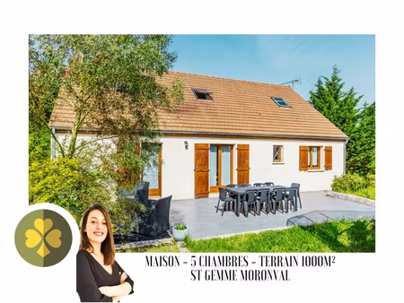 maison 7pièce(s) 5chambre(s) 153 m² sainte-gemme-moronval (28500)