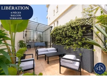 proche quartier libération - 4 pièces avec terrasse - garage - parking extérieur - cave
