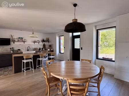 centre guerledan maison type 3 sur 600m2