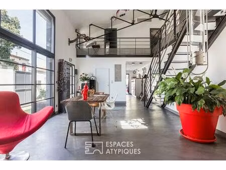 ancien garage rénové en loft
