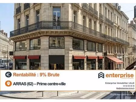 vente commerce arras 62000 400m²