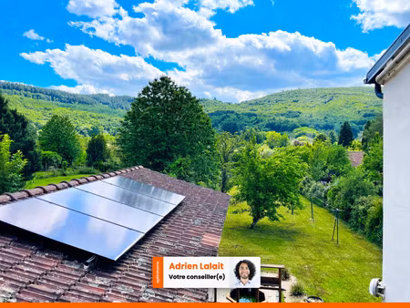maison rénovée bourg - gare sncf - 3 chambres - pac - panneaux solaires - vue monts d'amba