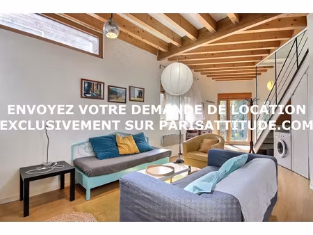 location meublée appartement 3 pièces 65 m² à paris 20ème (75020)  2 100 €