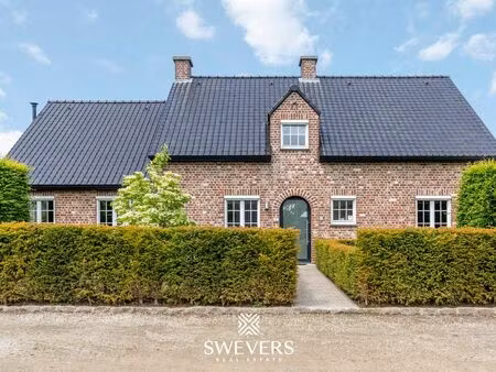 maison à vendre à halen € 639.000 (lomay) - swevers real estate | zimmo