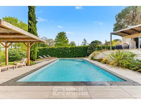 maison avec piscine aux portes de toulouse