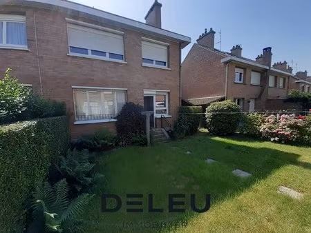 maison semi-individuelle 3ch jardin garage