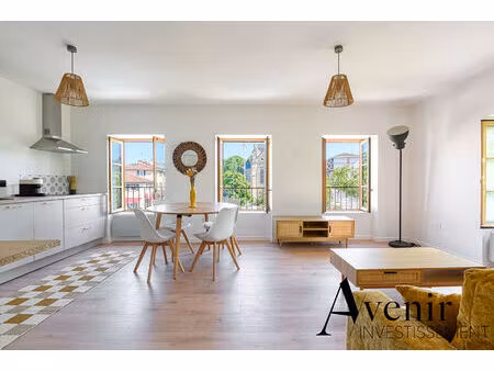 appartement - t2 - 40 m2 - entierement rénové - vue dégagée