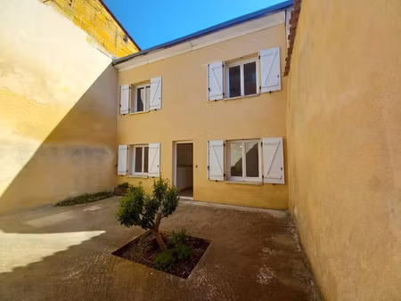 maison avec cour privative d'environ 74 m² - fondaudège - jardin public