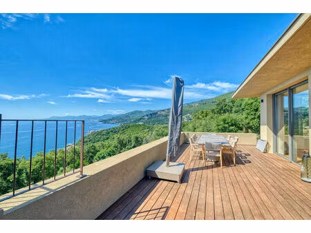 maison erbalunga - brando 6 pièces 267 m2 terrain 1208 m2 - vue mer - piscine