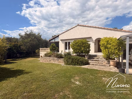 nord de nimes la calmette villa t5 107 m2 garage terrain 120