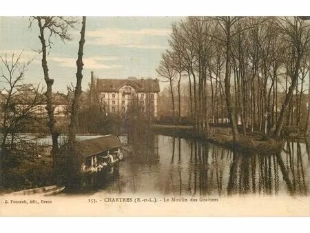 terrain d’exception avec ancien moulin – chartres
