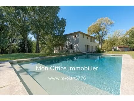 référence : 5776-ngu - maison 10 pièces à aix-en-provence (13100) - 475m2 - vue dégagée et
