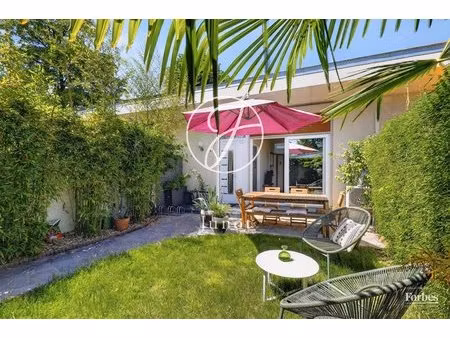 maisons-laffitte - parc - maison - 3 chambres - 70 m² + sous-sol partiel - terrain 85 m²