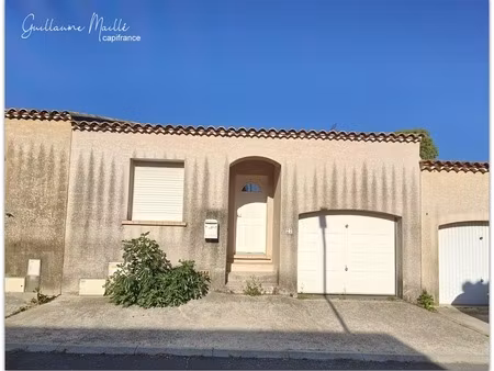 exclusivité - villa 72m² habitable environ 3 pièces avec garage et jardin - neffiès (34320