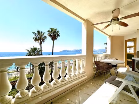 2pp + vue mer + residence avec piscine + gardien + parking