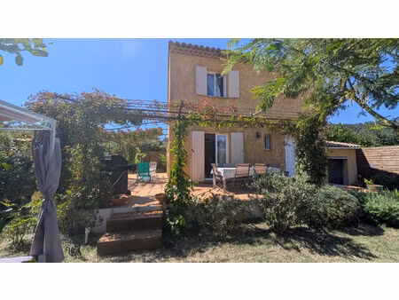 à vendre villa t4 avec garage sur 403m² de jardin à puget-vil