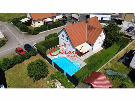 wittelsheim  maison individuelle de 172m2 sur 7.70 ares