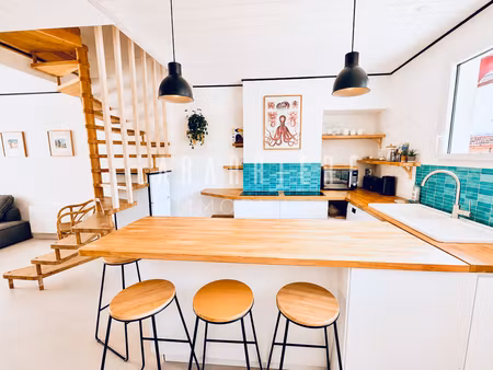 maison de pêcheur t3 rénovée - quartier croix blanche