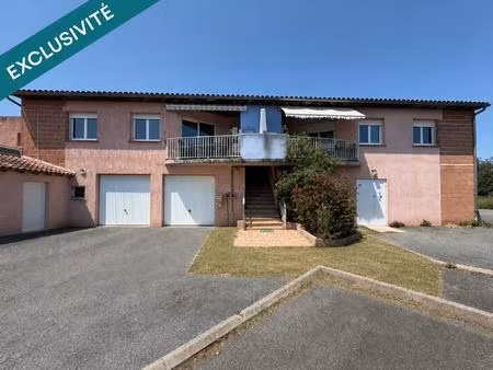 t4 91 m² lumineux avec terrasse et garage à albi