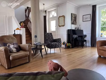 quimper sud – élégante demeure bourgeoise rénovée avec prestations haut de gamme et jardin