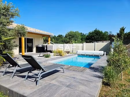 maison de 112 m² sur une parcelle de 1092m².