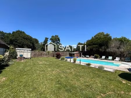 propriete - 6 ch - piscine - double garage