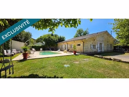 maison pierre 5 chambres  piscine chauffée