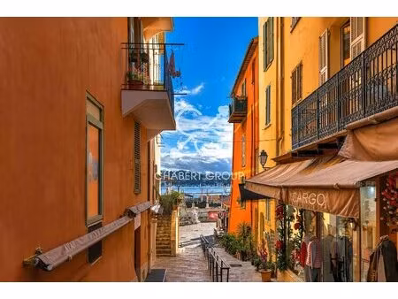 exclusivite - villefranche-sur-mer vieille ville studio avec mezzanine 45 m²