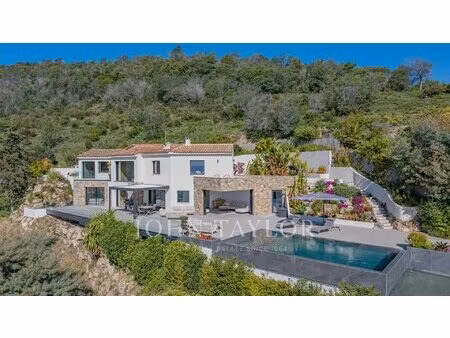 belle maison contemporaine vue mer panoramique