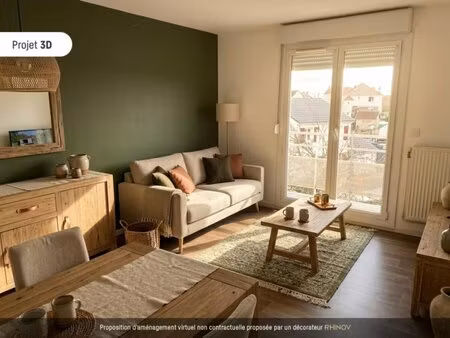à louer appartement 63 m² – 524 € |sainte-marie-aux-chênes