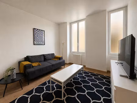 appartement meublé 2 chambres - quartier st marceau