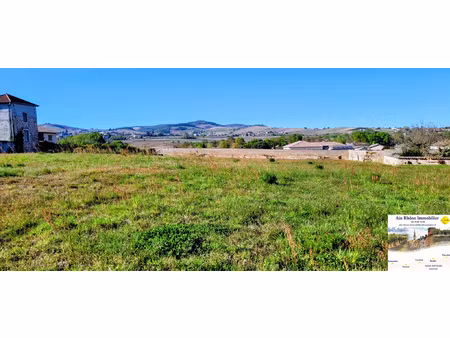 achat terrain 410m² lancie 69220