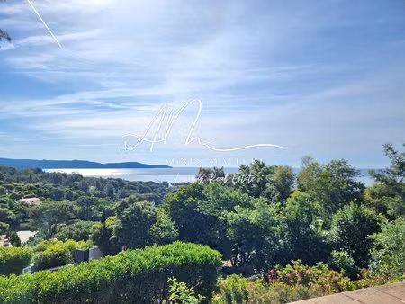 splendide vue mer pour cette belle villa face sud