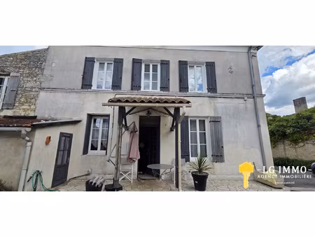 achat maison 3 pièces 82m² st fort sur gironde 17240