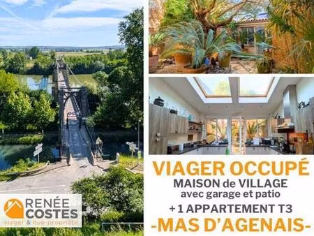 viager occupé - h65 ans - le mas d agenais (47430)