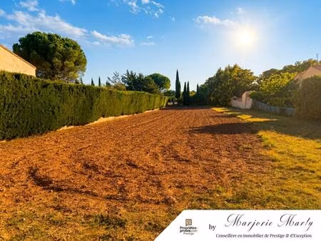 terrain à vendre lezignan corbieres (11200) secteur pinède -1407 m2- 54 990 hai