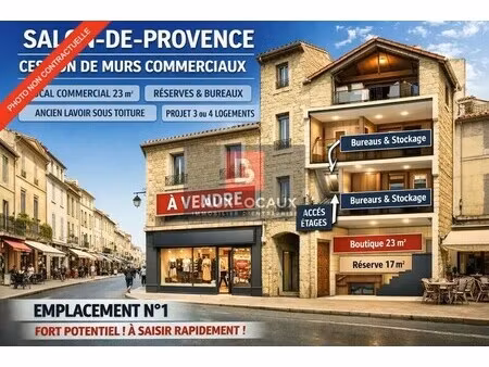 vente local d’activités salon de provence 13300 120m²