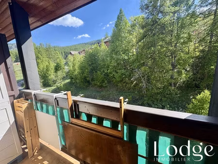 vente appartement 2 pièces 22m2 puy-saint-vincent 05290 - 69500 € - surface privée