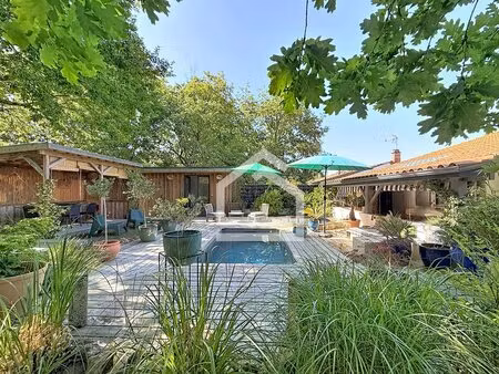 saint aubin de médoc - exclusivité - maison inspirante et unique dans un cadre privilégié