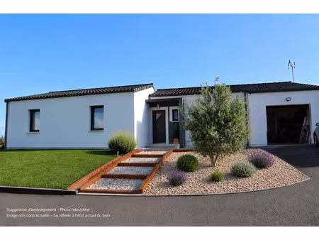 vente maison 6 pièces 120m2 saint-léger (17800) - 286200 € - surface privée