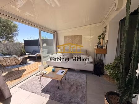 maison t2 mezzanine rénovée avec jardin sans vis-à-vis