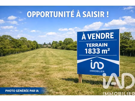 annonce vente terrain terrain de 1833m2 à bouillancourt-la-bataille (80500) - paruvendu.fr